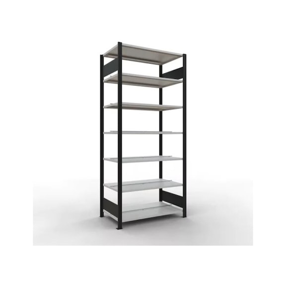 SCHULTE Grundregal B&uuml;ro Steck MULTIplus150 7 B&ouml;den 2300x1000x600 Nr.36049-S - Regal (Werkstatt)