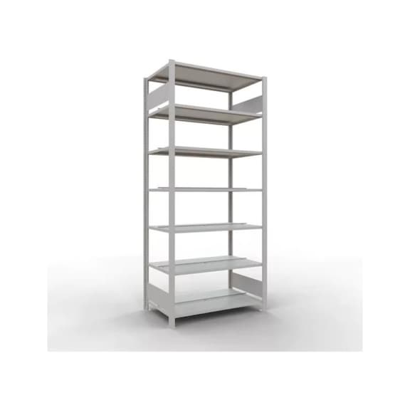 SCHULTE Basic Shelving Office Plug-in MULTIplus150 7 shelves 2300x1000x600 No.36049 - Shelving (workshop)