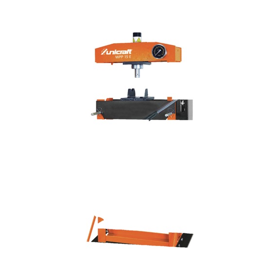 6300016 UNICRAFT, Hydraulische Werkstattpresse WPP 15 E - Hydraulische Werkstattpresse Modell WWP