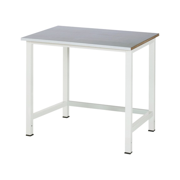 RAU Werktisch 900-1 1000x800x825 mm Stahlblechbelag-Arbeitsplatte 25 mm - Werktisch