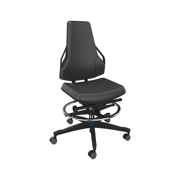 DAUPHIN - Tec Identity PU counter chair for production and workshop areas