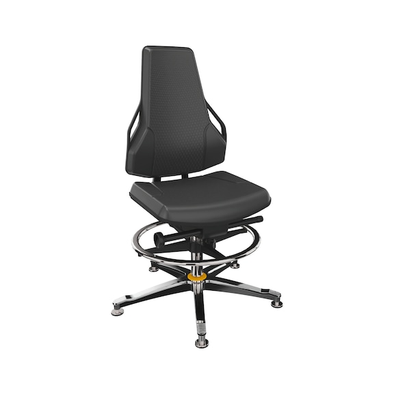 DAUPHIN Tec Identity polyurethane (PU) counter chair for ESD areas