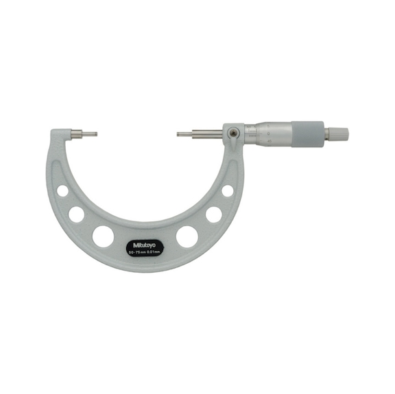 MITUTOYO Micrometru cu caneluri 50-75&nbsp;mm - Micrometru