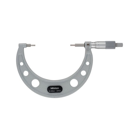 MITUTOYO Microm&egrave;tre &agrave; cannelure, 75–100 mm - Microm&egrave;tre