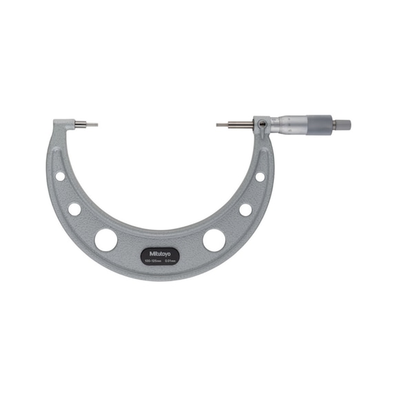 MITUTOYO Spiebaan schroefmaat 100–125 mm - Schroefmaat
