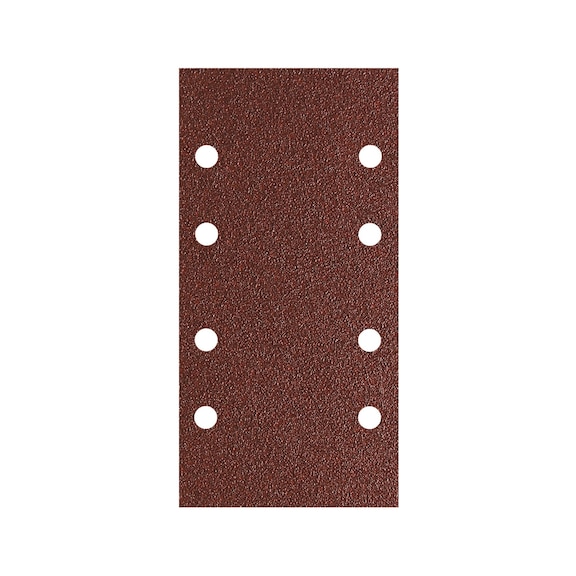 KLINGSPOR Hook-and-loop strips 93 x 186 mm, 180 grit, GL35 hole pattern 677443 - Velcro-backed abrasive strips