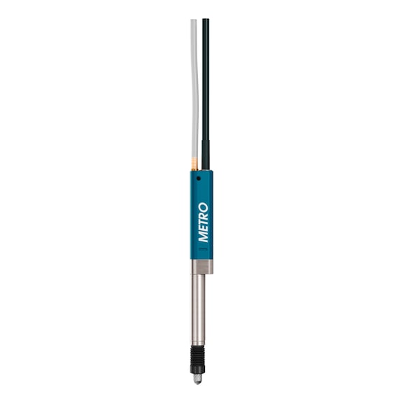 NUMERIK JENA Incremental length measuring probe METRO, 12 mm, pneumatic feed, axial cable - 