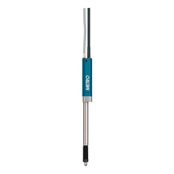NUMERIK JENA Incremental length measuring probe METRO, 30 mm, pneumatic feed, axial cable - 