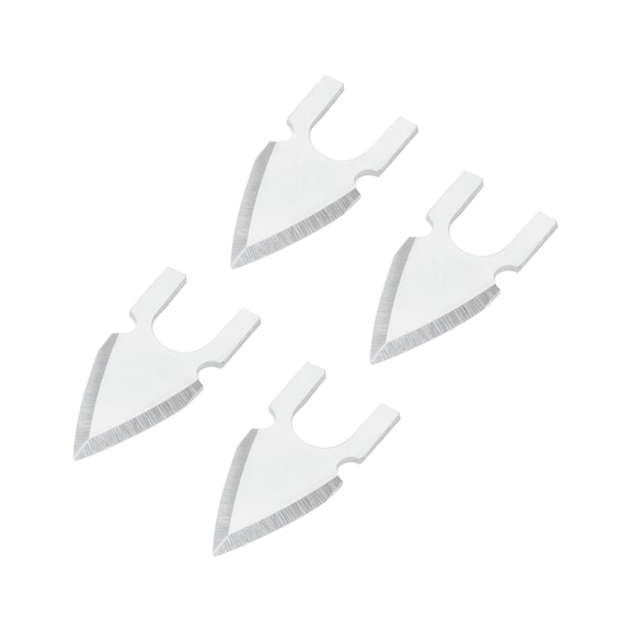 KNIPEX Spare blades, pack of 4 16 45 220 E01 - Replacement blade
