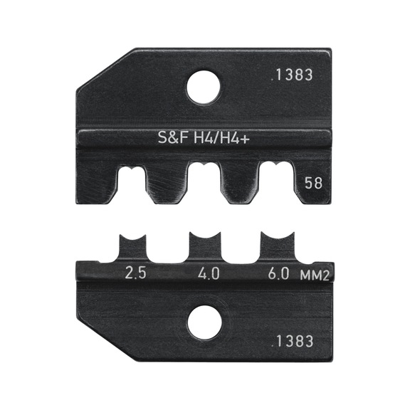 KNIPEX Crimping die For H4(TM)/H4 Plus(TM) photovoltaic contacts 97 49 58 - Crimping pliers