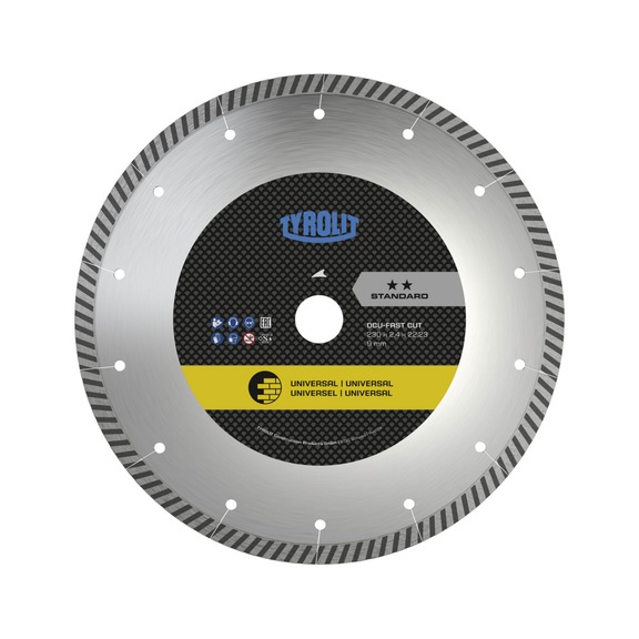 TYROLIT DCU-FC Trockenschnitt-S&auml;gebl&auml;tter 230x2,4x22,23 STANDARD Universal - S&auml;geblatt (Sonstige)