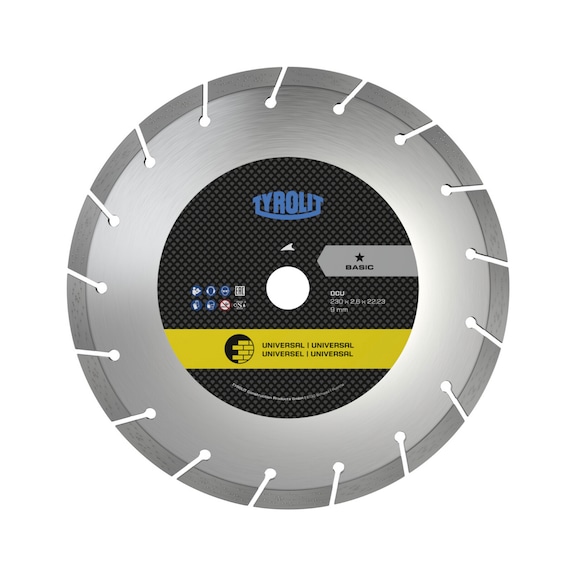 TYROLIT DCU dry-cut saw blades 150x2.6x22.23 BASIC Universal - Saw blade (other)