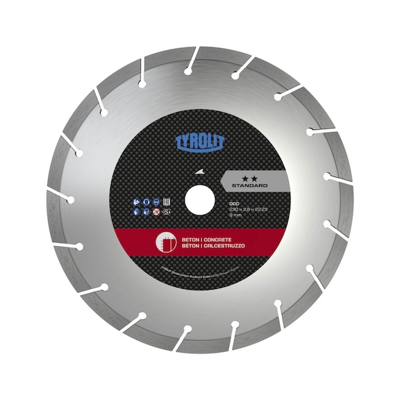 TYROLIT DCC dry-cut saw blades 230x2.6x22.23 STANDARD concrete - Saw blade (other)