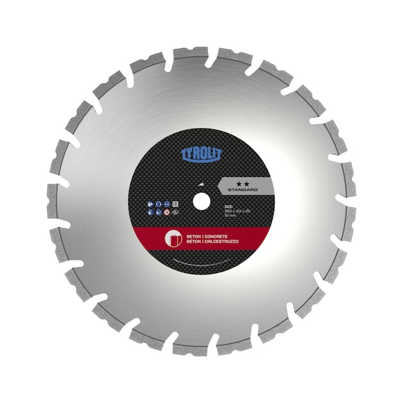 TYROLIT DCC Trockenschnitt-S&auml;gebl&auml;tter 400x3,2/2,5x20 STANDARD Beton - S&auml;geblatt (Sonstige)