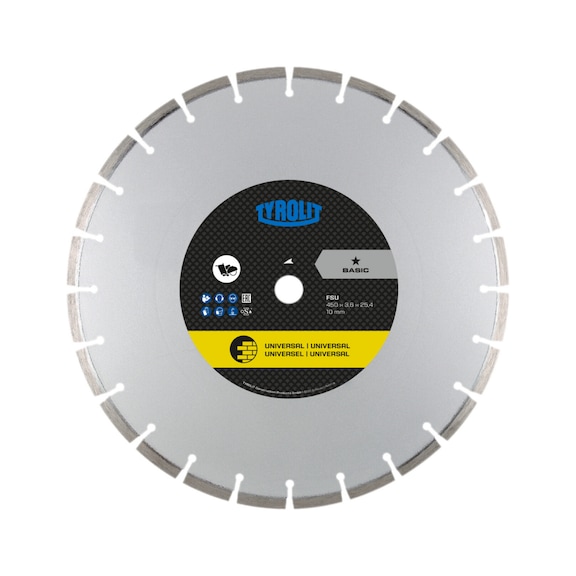 TYROLIT FSU Groove cutting blade 500x3.6x25.4 BASIC Universal - Saw blade (other)
