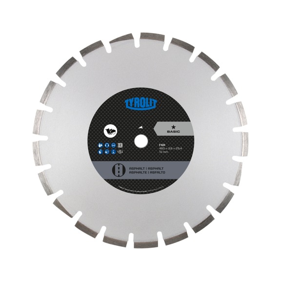 TYROLIT FSA Joint Cutting Blade 500x3.6x25.4 BASIC Asphalt - Saw blade (other)