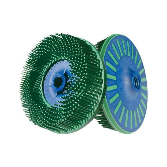 TYROLIT SUNBURST Radialschleifb&uuml;rste 115x38-M14 A36 ULTRA-GROB universell - Radial-B&uuml;rstenscheibe