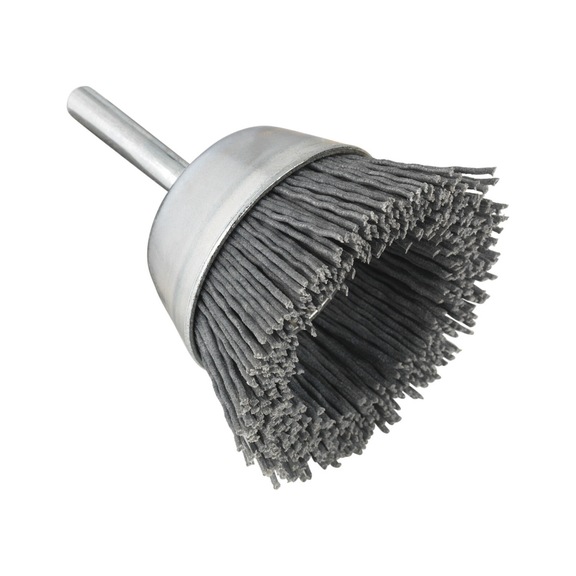TYROLIT Cup-shank brush 75x10x20-6x30 wire with C1 grit mm BASIC universal - Sanding pin and sanding object with threaded attachment (shaft)