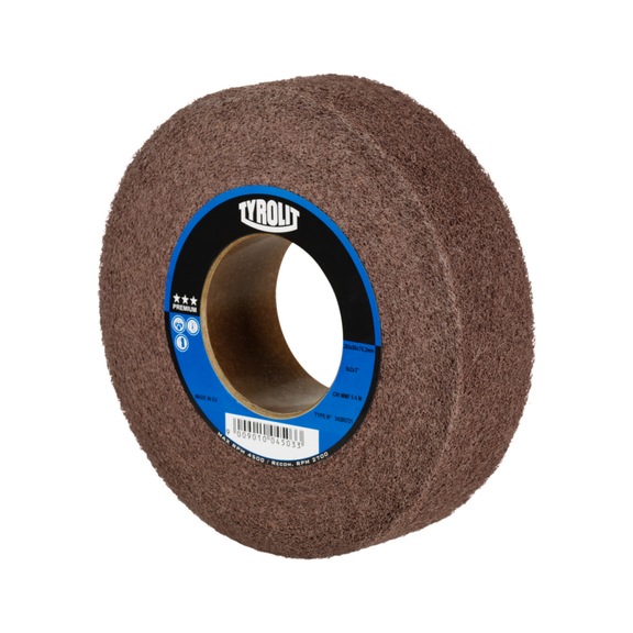 TYROLIT Vliesscheibe 165x30x55 mm A FEIN PREMIUM universell einsetzbar - Vlies-Schleifscheibe