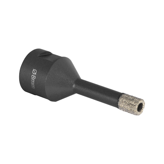 TYROLIT DDT tile drill bit, diameter 6, working length 67, HEX shank – use with Cool Gel - Drill for mineral material (others)