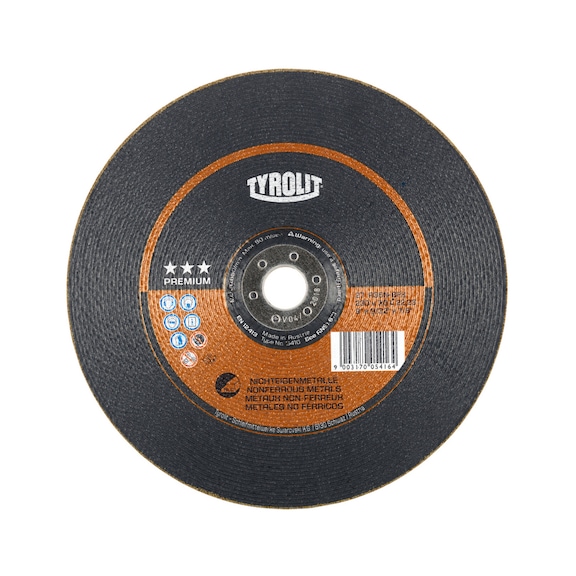 TYROLIT Schruppscheibe 230x7x22,23 mm A36N PREMIUM Aluminium - Schruppschleifscheibe