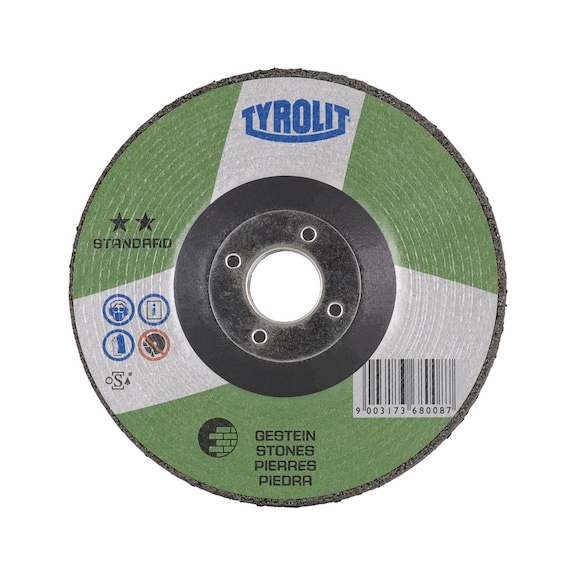 TYROLIT Roughing disc 178x6.5x22.23 mm C30S STANDARD Rock - Roughing grinding wheel