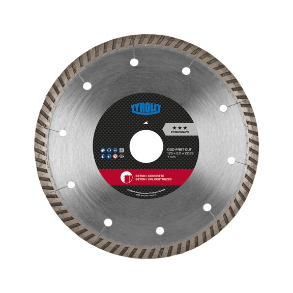 TYROLIT DCC-FC Wall Slitter 140x2.4x22.23 PREMIUM Concrete - Tool (accessories, other)