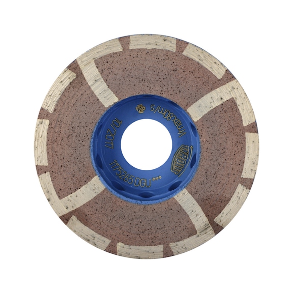TYROLIT DGU diamond grinding disc 100x18x22.23 PREMIUM Universal - Sanding tool with diamond or boron-nitride with bore