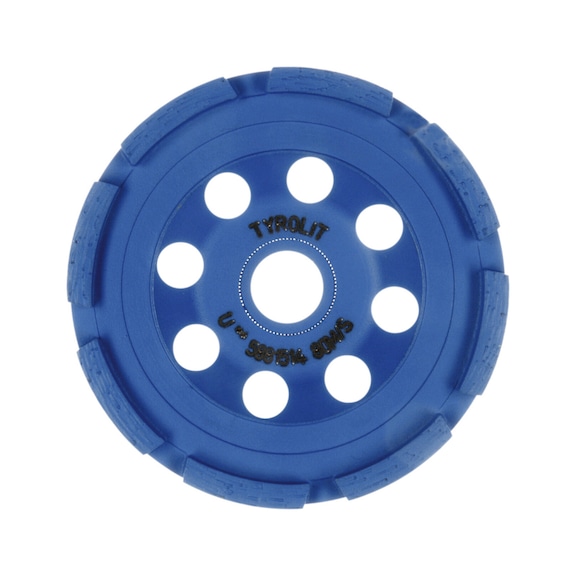 TYROLIT DGU diamond grinding disc 100x18x22.23 STANDARD Universal 494333 - Sanding tool with diamond or boron-nitride with bore