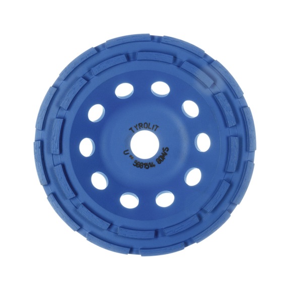 TYROLIT DGU Diamond Grinding Disc 125x20x22.23 STANDARD Universal - Sanding tool with diamond or boron-nitride with bore