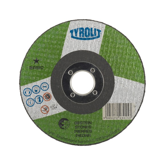 TYROLIT Trennscheibe gekr&ouml;pft 115x2,5x22,23 mm C30 - Trennschleifscheibe
