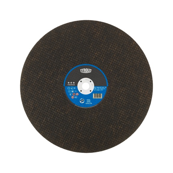TYROLIT Straight cutting disc 350x3.8x22.23 mm A30 PREMIUM rails - Cutting-off wheel
