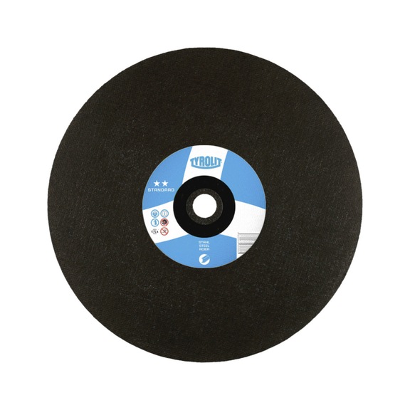TYROLIT Straight cutting disc 300x3.5x22.2 mm A30 STANDARD steel - Cutting-off wheel