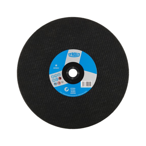 TYROLIT Trennscheibe gerade 350x4x22,23 mm A30 BASIC Stahl - Trennschleifscheibe