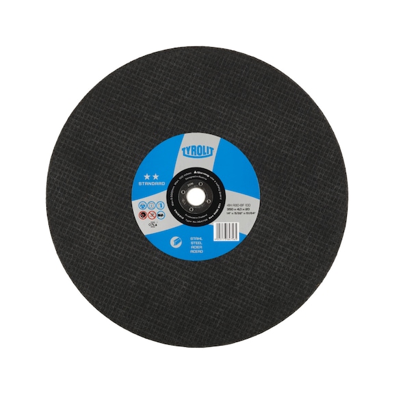 TYROLIT Straight cutting disc 300x2.5x25.4 mm A46 BF STANDARD Steel - Cutting-off wheel