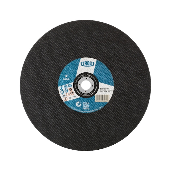 TYROLIT Trennscheibe gerade 350x2,8x25,4 mm A46 S BF BASIC Stahl - Trennschleifscheibe