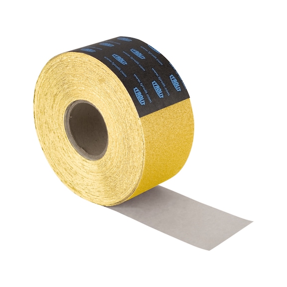 TYROLIT Paper roll 115x50 A80 C PREMIUM steel/aluminium/PVC/paint/wood - Sanding tool made of sanding compound