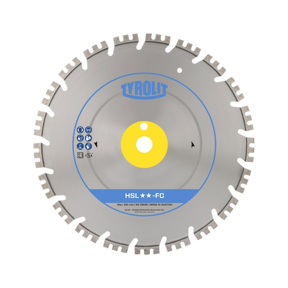 TYROLIT HSL-FC Hands&auml;geblatt 350x4,2/2,4x25,4 STANDARD Beton - S&auml;geblatt (Sonstige)