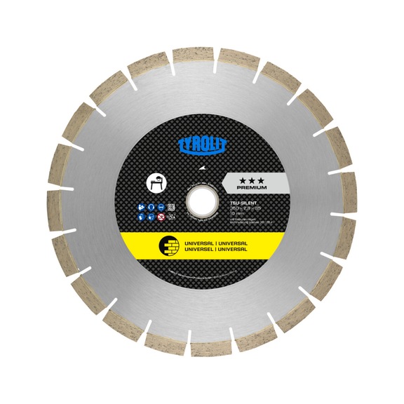 TYROLIT TSU-SILENT table saw blade 625x3.6x60 PREMIUM Universal - Saw blade (other)