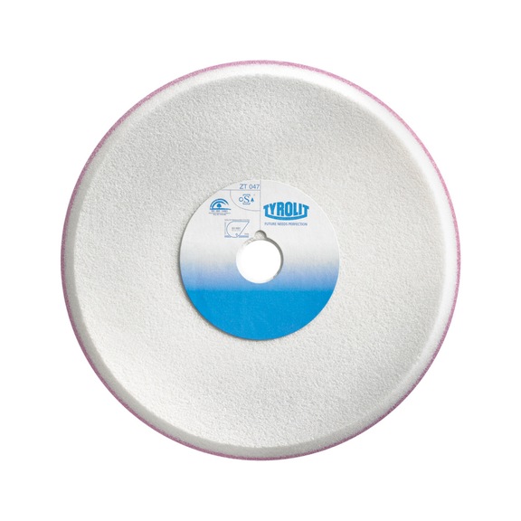 TYROLIT S&auml;gesch&auml;rfschleifscheibe 175x8x20 mm 88A60 N4 V Randform C Stahl/HSS - Schleifscheibe/Schleifstein