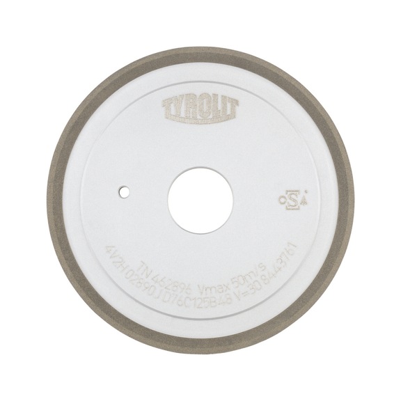 TYROLIT Diamond grinding wheel 200x13x32 mm D46 B Cutting edge grinding, carbide 379577 - Diamond grinding wheel