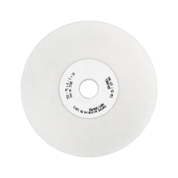 TYROLIT Schleifscheibe Trockenschliff 150/75x8/2x20 mm 89A60 J5 V Stahl/HSS - Schleifscheibe/Schleifstein