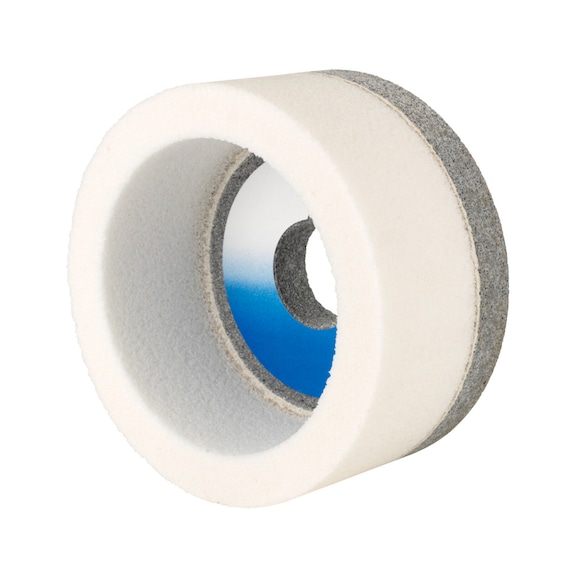 TYROLIT Grinding cup, dry grinding, 200x100x51 mm, SD33A36 II8 V, steel/HSS - Sanding tool with diamond or boron-nitride with bore