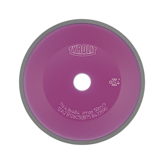 TYROLIT CBN grinding disc, dry grinding, 175x20x20 mm B151 B steel/HSS - Grinding wheel/grinding stone