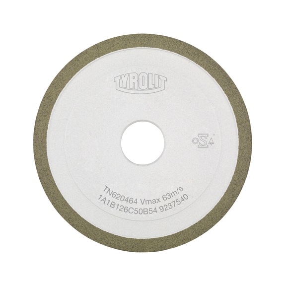 TYROLIT CBN Schleifscheibe Trockenschliff 100x10x20 mm B126 B Stahl/HSS - Schleifscheibe/Schleifstein