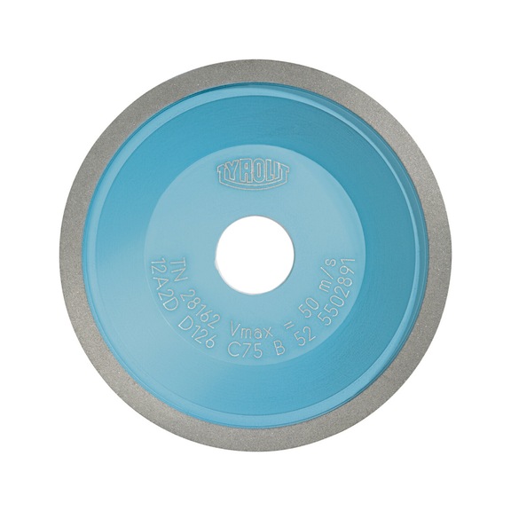 TYROLIT Diamond grinding disc, dry grinding, 100x25x20 mm, D91 B, carbide 104376 - Sanding tool with diamond or boron-nitride with bore