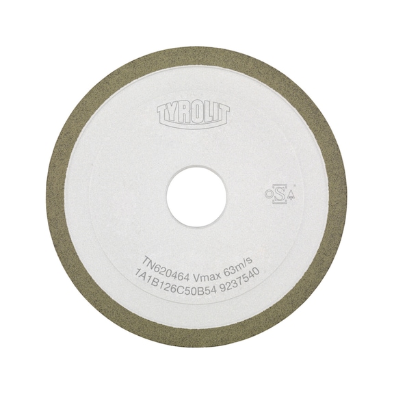 TYROLIT Diamant Schleifscheibe Trockenschliff 100x10x20 mm D64 B Hartmetall - Diamant-Schleifscheibe