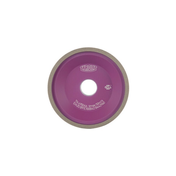TYROLIT CBN Schleifteller Nassschliff 125x25x20 mm B91 B Stahl/HSS - Schleifscheibe/Schleifstein