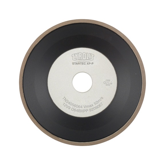 TYROLIT Startec-XP-P Schleifteller Nassschliff 125x25x20 mm D64 B Hartmetall - Schleifscheibe/Schleifstein