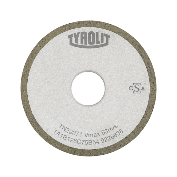 TYROLIT CBN internal cylindrical grinding wheel 1A1 15x10x6 B126 B steel/HSS - Grinding wheel/grinding stone